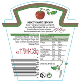 Heinz tomato ketchup 2 x 1.35kg, UK version