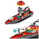 LEGO City Fire Rescue Boat building set 144 pieces, UK version