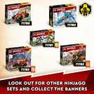LEGO NINJAGO Kai's Ninja Race Car EVO building set, UK version