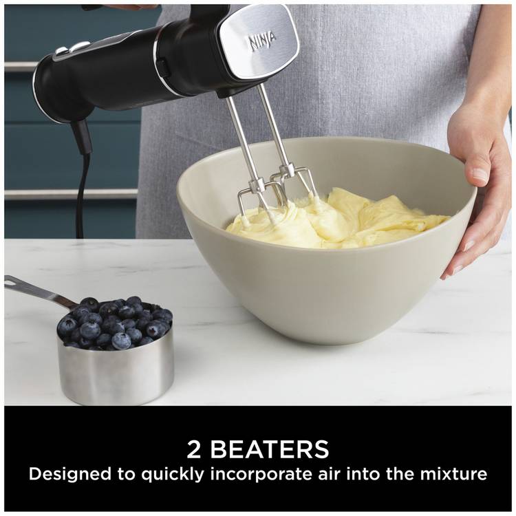 Ninja Foodi 2-in-1 hand blender mixer 850W black - British product