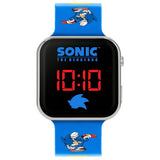 Sega Sonic LED watch blue kids (British brand)