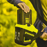 Greenworks 60V 4Ah battery and charger set - British product