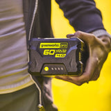 Greenworks 60V 4Ah battery and charger set - British product