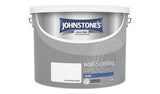 Johnstone's Wall & Ceiling Matt Paint Brilliant White Interior Paint 10L