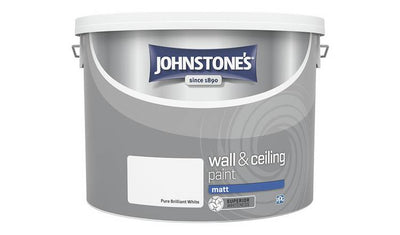 Argos Johnstone's Wand & Decken Mattfarbe Strahlend Weiß Innenfarbe 10L - Online bei McGrocer kaufen