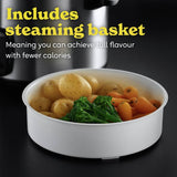 Russell Hobbs rice cooker steamer 1.8L silver (British brand)