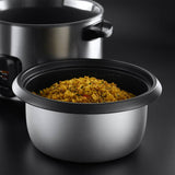 Russell Hobbs rice cooker steamer 1.8L silver (British brand)