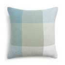 Habitat gingham check cushion sage green 43x43cm, UK version