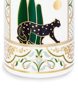 Porcelain Vase with Panthère Design, 22cm Height