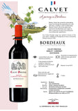 Prestige de Calvet Bordeaux red wine 75cl, imported from the UK