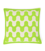 Harrods Frette Modernism 003 Wool Cushion 50cm x 50cm- Buy online at McGrocer