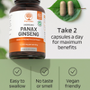 PharmaZen Korean Panax Ginseng Extract 60 Capsules, UK version