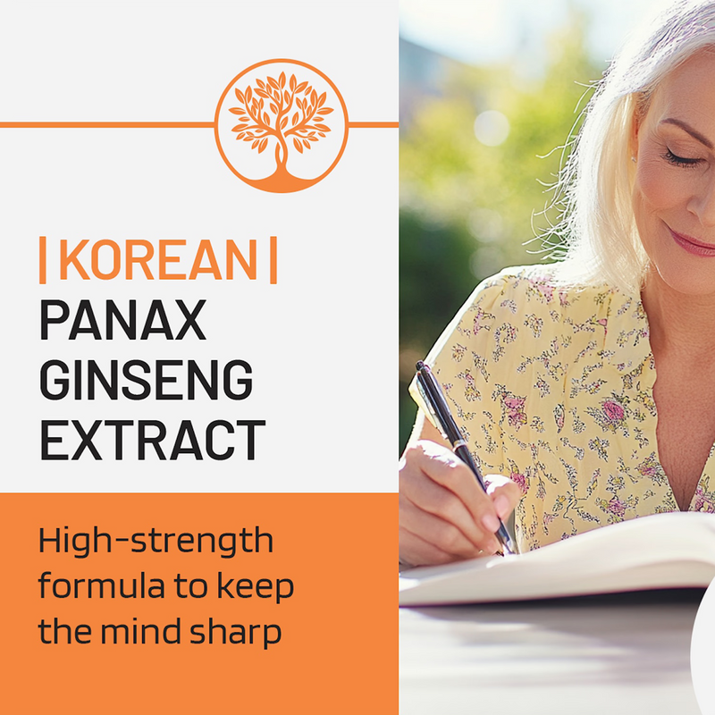 PharmaZen Korean Panax Ginseng Extract 60 Capsules, UK version