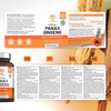 PharmaZen Korean Panax Ginseng Extract 60 Capsules, UK version