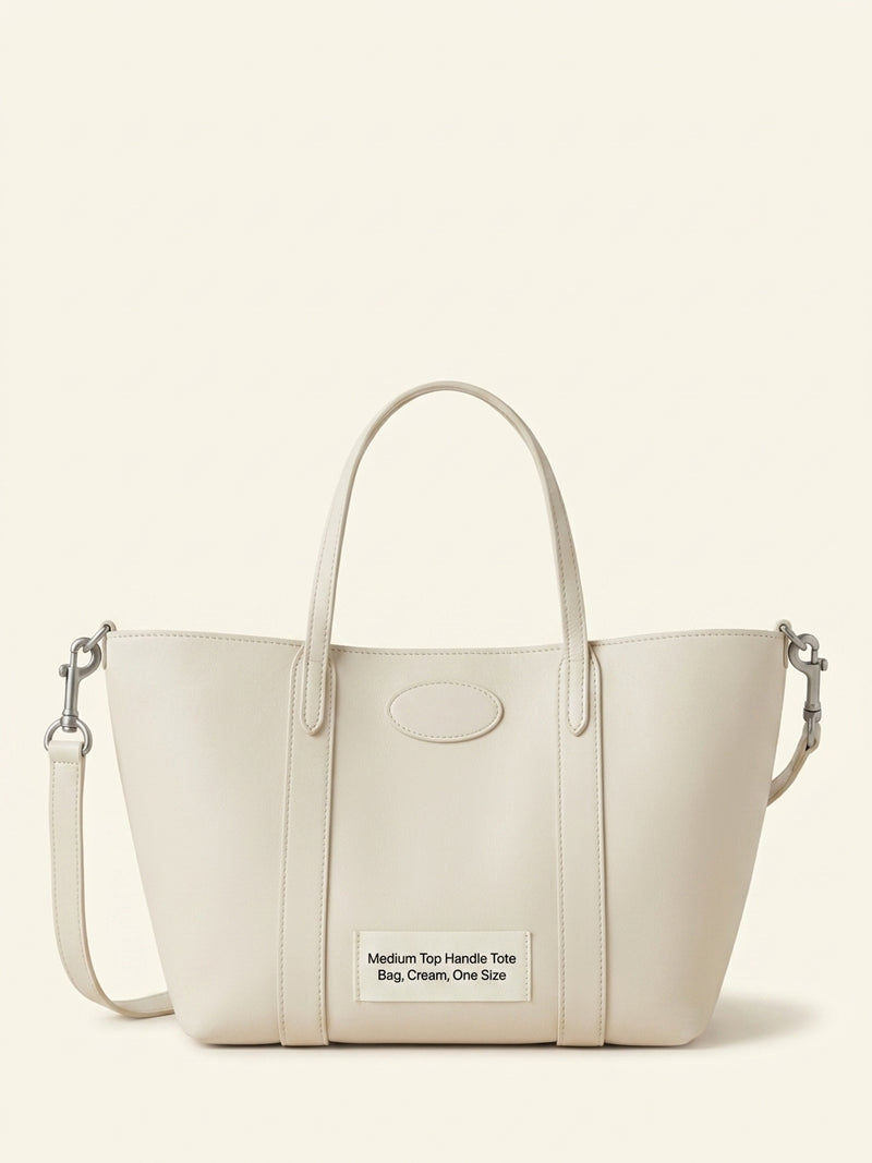 Mulberry Mini Bayswater leather tote bag - British product