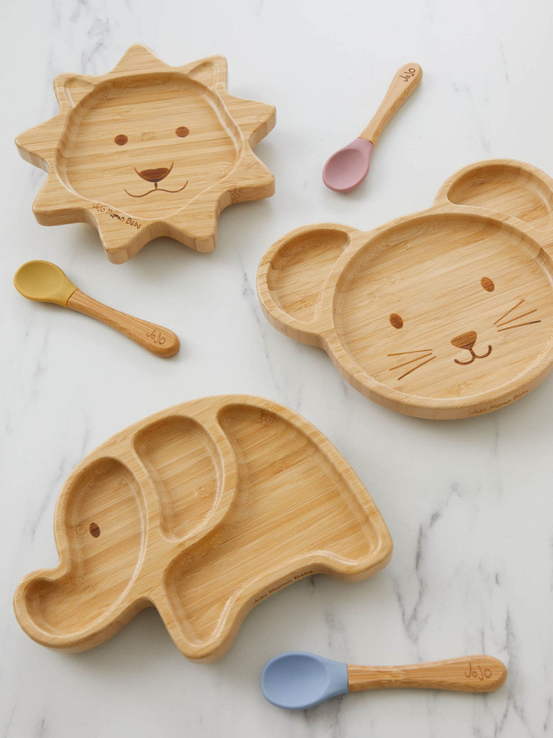 JoJo Maman Bébé mouse suction plate and spoon set, UK version