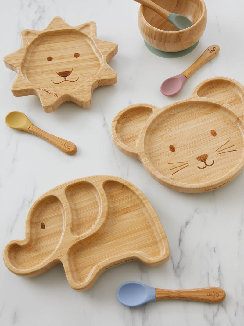 JoJo Maman Bébé mouse suction plate and spoon set, UK version