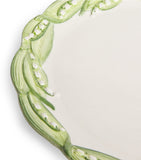 Les Ottomans Lilly of the Valley charger plate 32cm, UK version