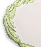 Les Ottomans Lilly of the Valley charger plate 32cm, UK version