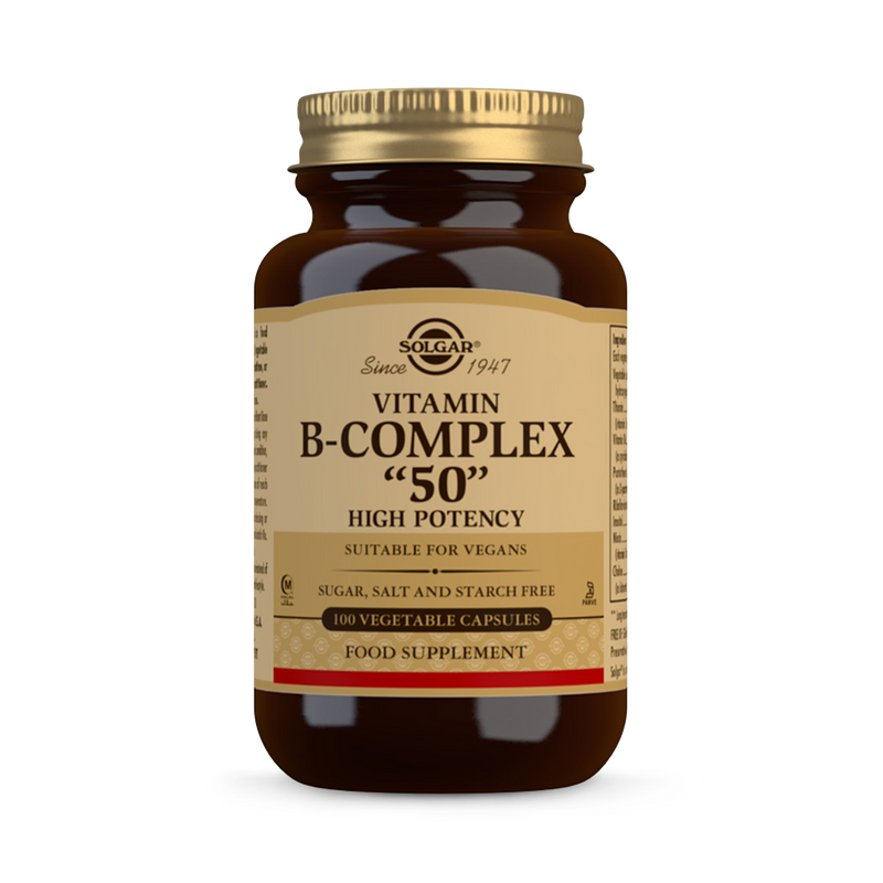 Solgar supplement B-Complex 50 100 capsules - British product