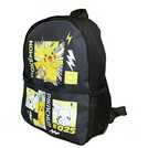 Pokemon black backpack with 10.4 litre capacity, imported from the UK