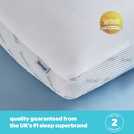 Silentnight Airmax pillow 48x74cm (British brand)