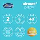 Silentnight Airmax pillow 48x74cm (British brand)