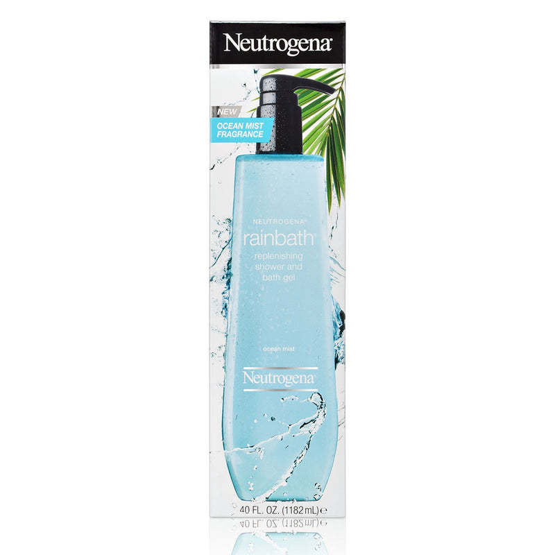 Neutrogena Ocean Mist shower and bath gel 1.18L, imported from the UK