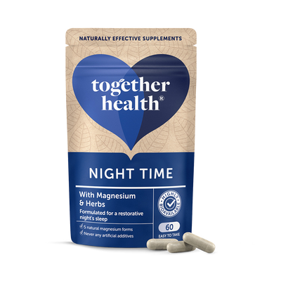 Holland & Barrett Night Time Sleep Supplement Capsules - 60 Capsules- Buy online at McGrocer