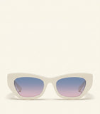 Givenchy City acetate sunglasses with angular frame, imported from the UK