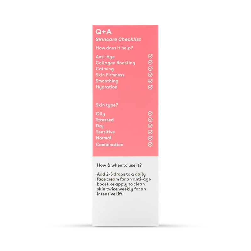 Plant-Derived Collagen Smoothing and Plumping Face Serum 15ml