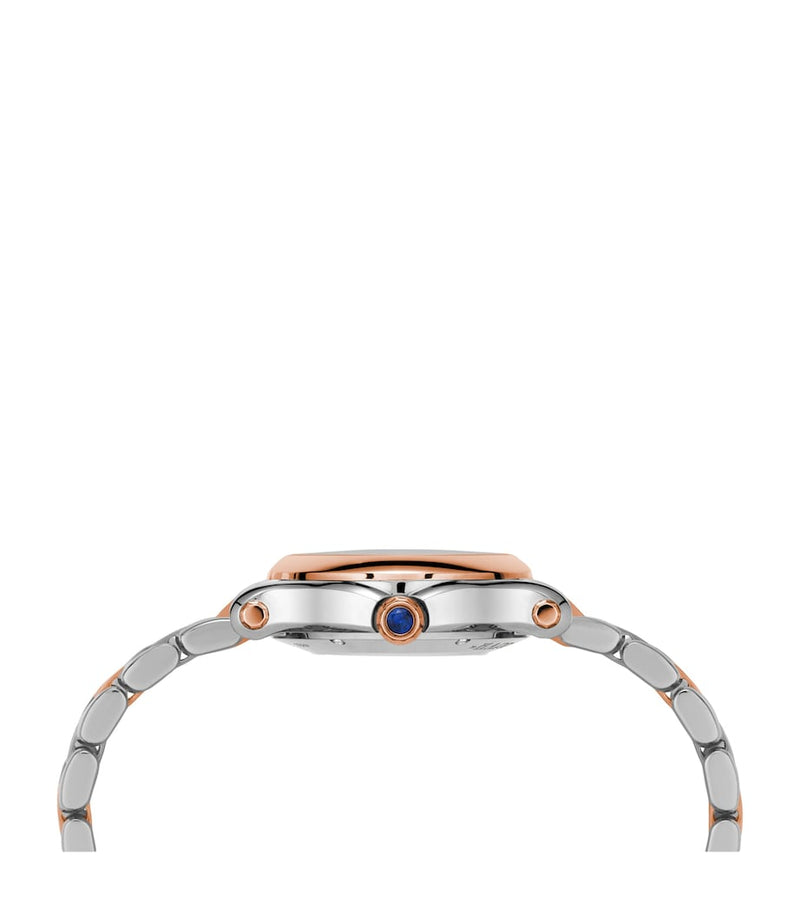 Chopard Happy Sport automatic watch 33mm rose gold stainless steel (British brand)