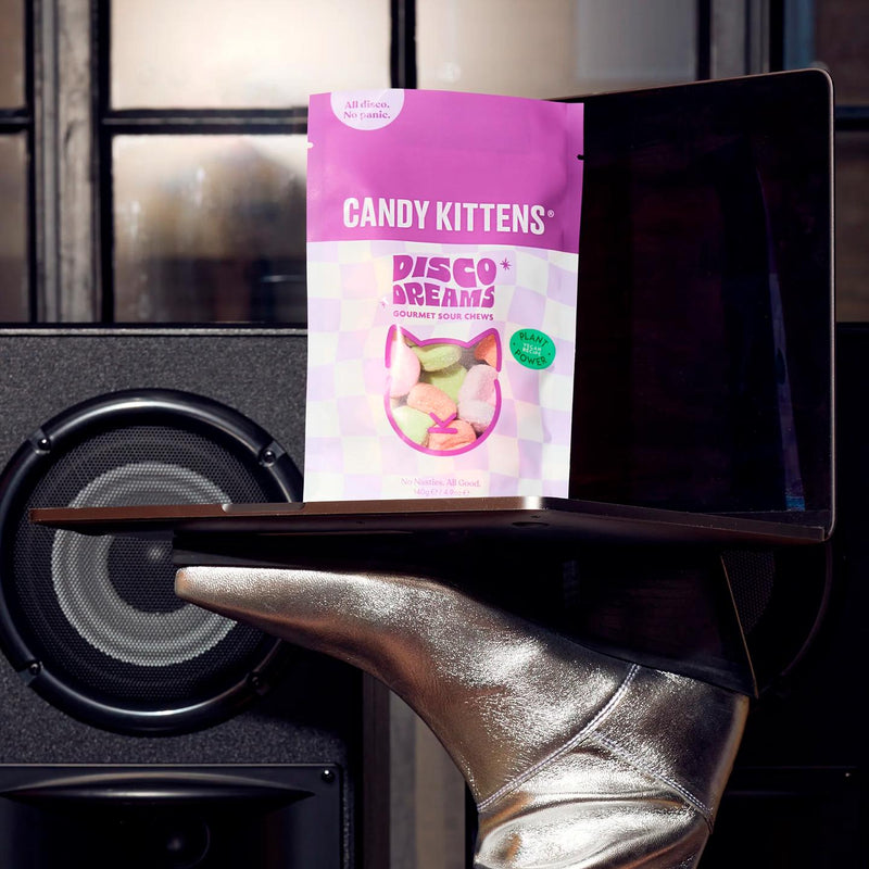 Candy Kittens Disco Dreams Sour Chews 140g - British product