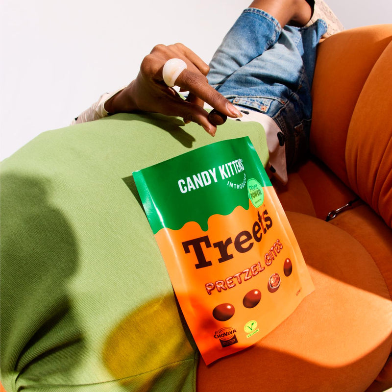 Candy Kittens pretzel bites chocolate snack 120g - British product