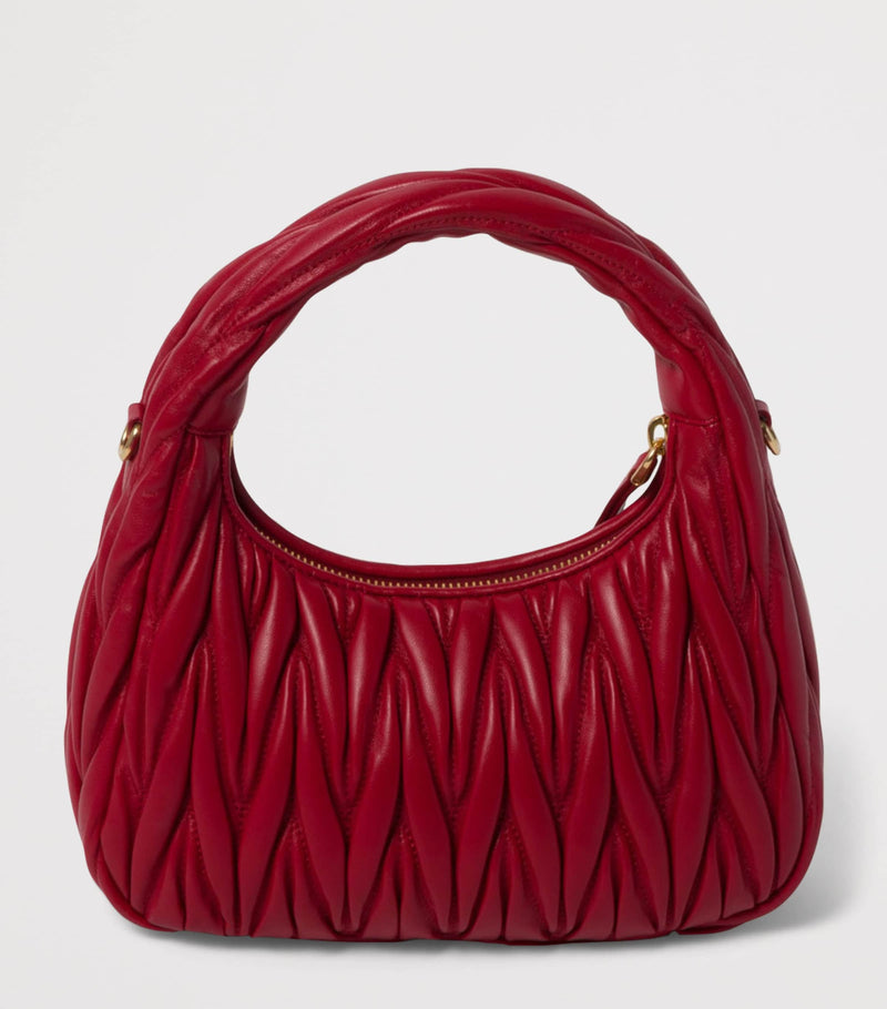 Miu Miu matelassé leather Wander top-handle bag (British brand)