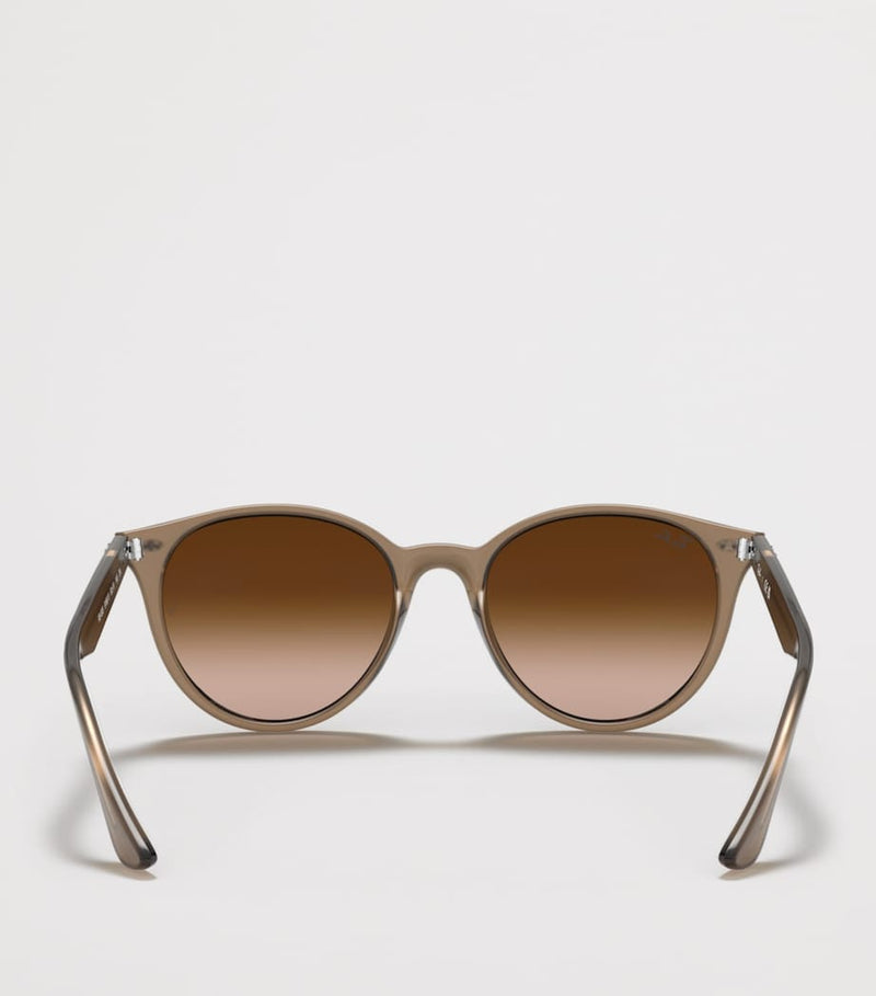 Ray-Ban Phantos round acetate sunglasses, UK version