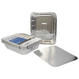 Jena 12 pack large foil trays with lids, UK version