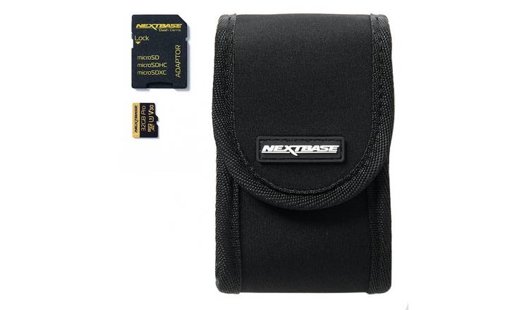Nextbase 32GB Go Pack protective case and memory card, UK version