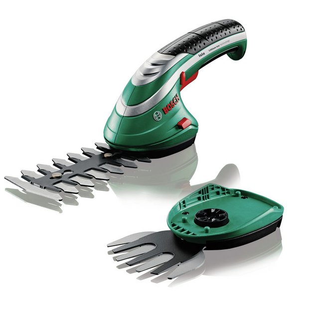 Bosch cordless shrub and grass shear 12cm - British product