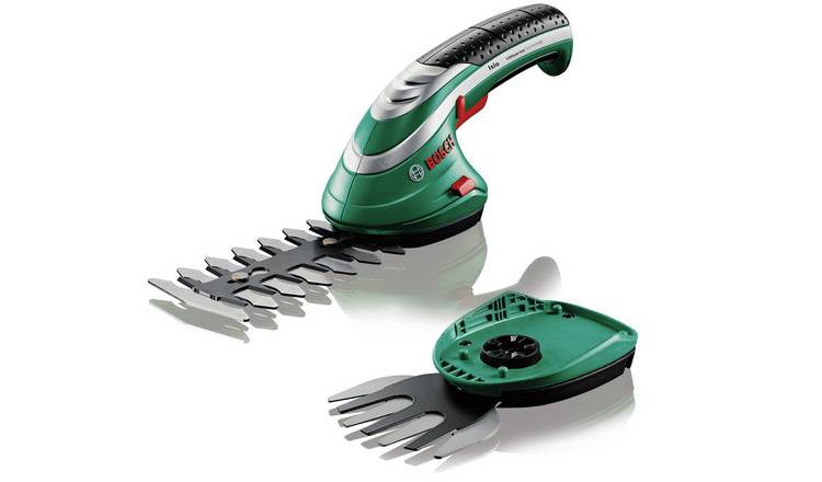 Bosch cordless shrub and grass shear 12cm - British product