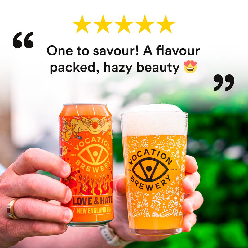 Vocation Love & Hate New England IPA 440ml can (British brand)