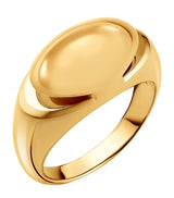 Harrods Bvlgari Yellow Gold Cabochon Ring- Buy online at McGrocer