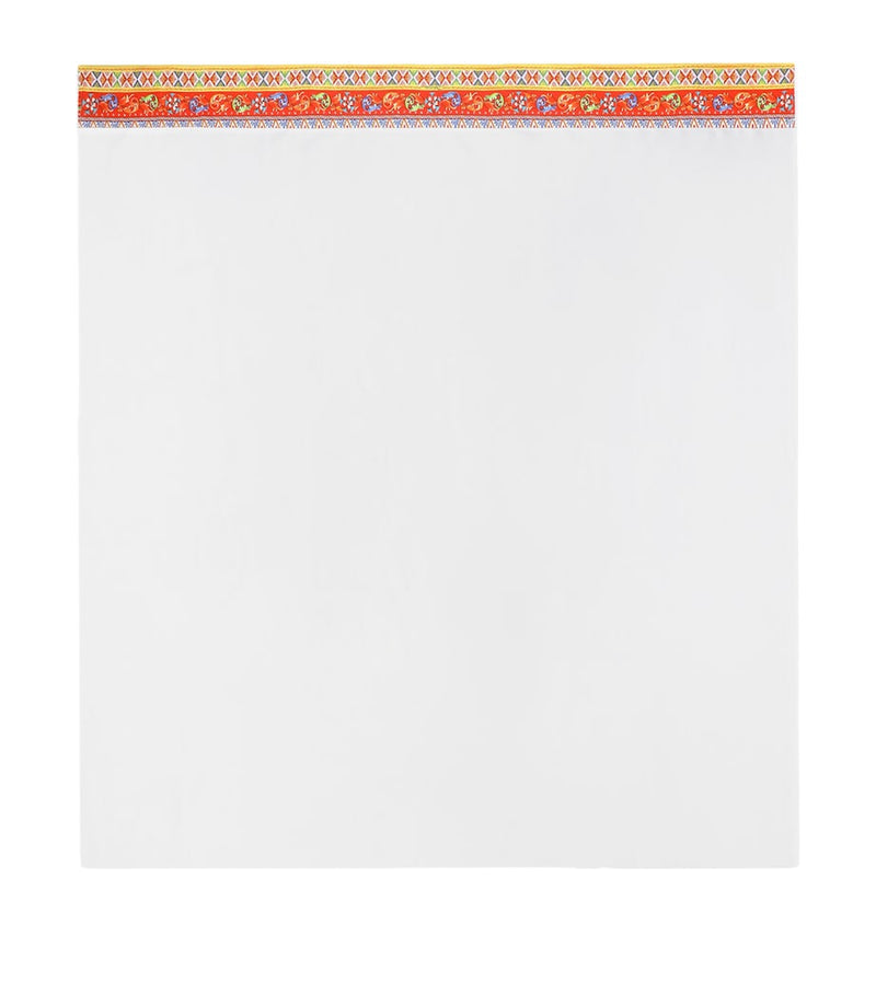 Dolce & Gabbana Casa Carretto King flat sheet - British product