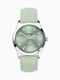 Sekonda Green Taylor Leather Strap Watch