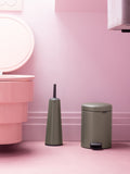 Brabantia Platinum NewIcon Pedal Bin 5L - British product