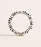 Suzanne Kalan white gold diamond eternity ring (British brand)