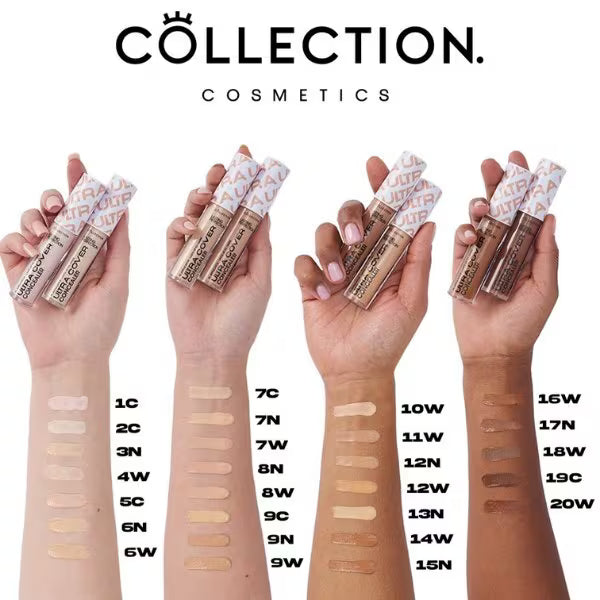 Collection Ultra Cover Concealer 1C Rose Porcelain Cool - British product