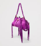 Jimmy Choo medium cinch suede bucket bag (British brand)