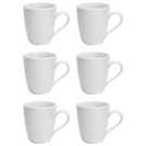 Argos white porcelain mugs set of 6 - British product