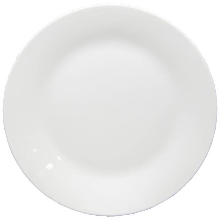 Argos white porcelain dinner set 12 piece, imported from the UK